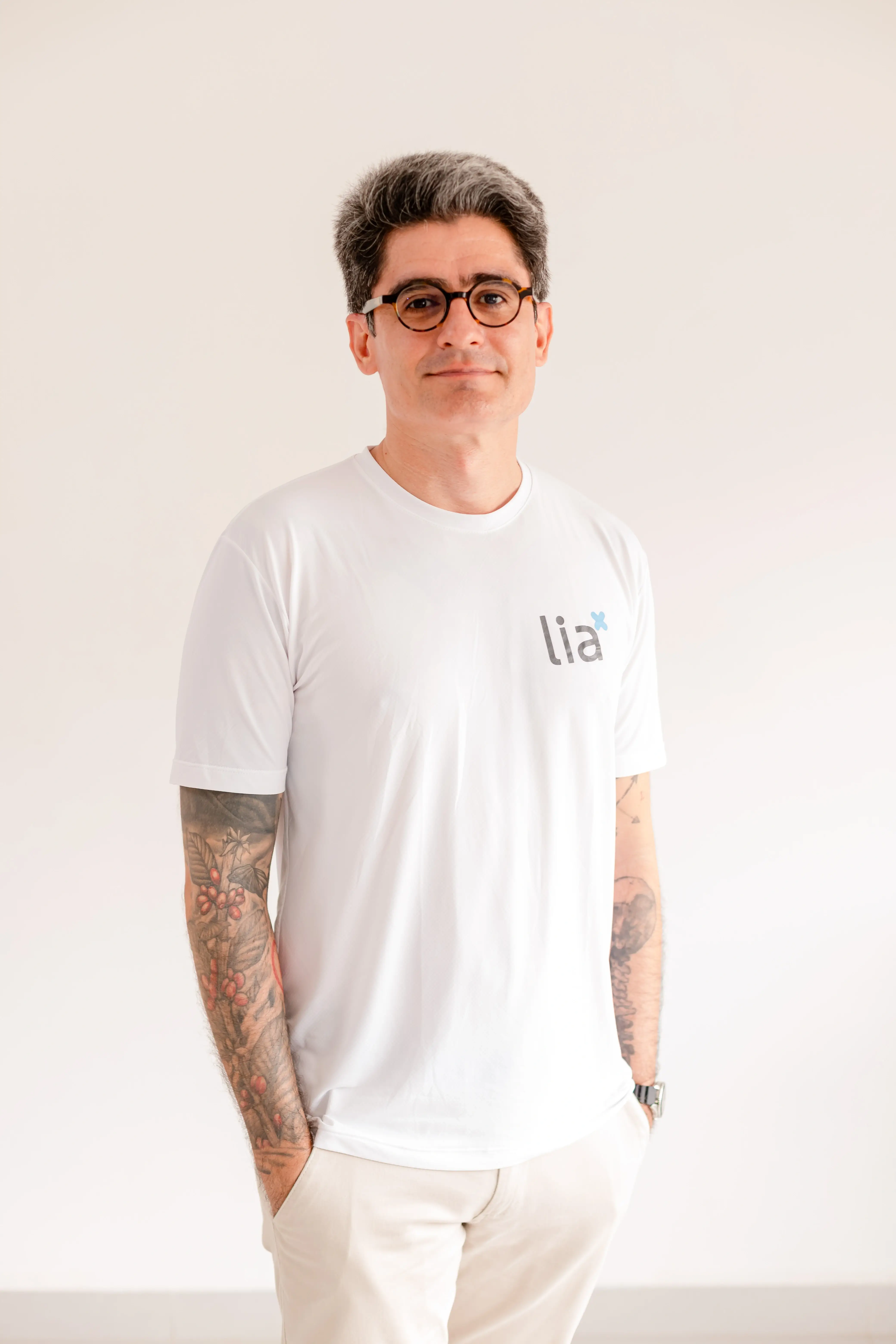 Foto do CTO e fundador da Lia Éder Costa