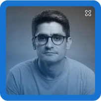 Foto do fundador e CTO da Lia, Éder Costa